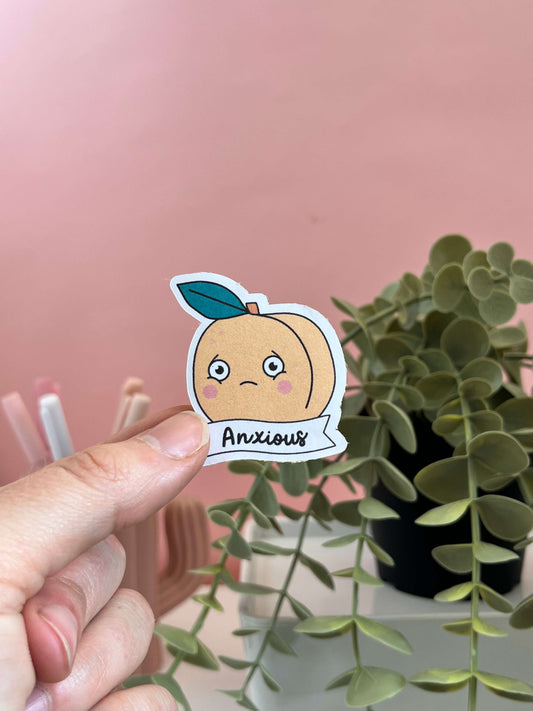 Kawaii Apricot Sticker