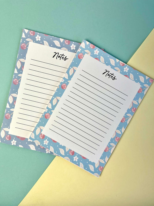 Cherry Notepad Lined