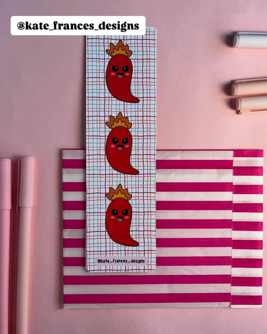Fiery Pepper Bookmark